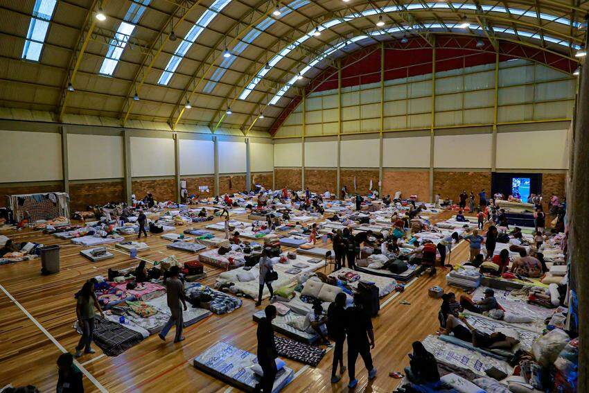 Ajuda para os abrigados da enchente do Rio Grande do Sul