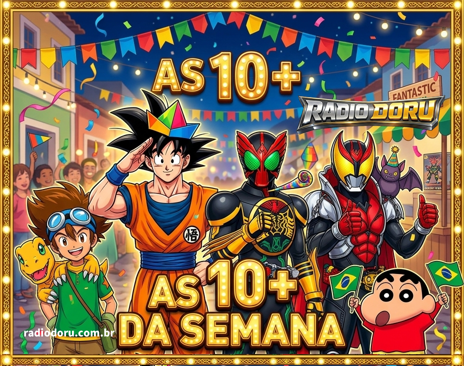 Conheça as 10+ da terceira Semana de Abril/2026 na Rádio Doru!